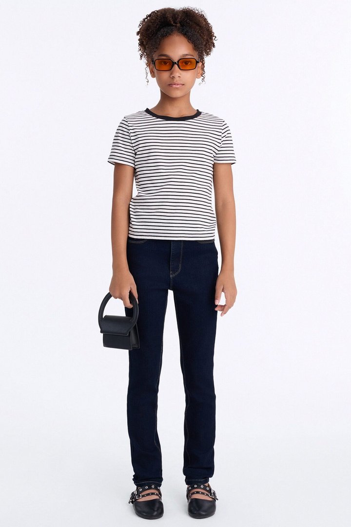 Mini Aria Skinny Jeans - Dark Wash