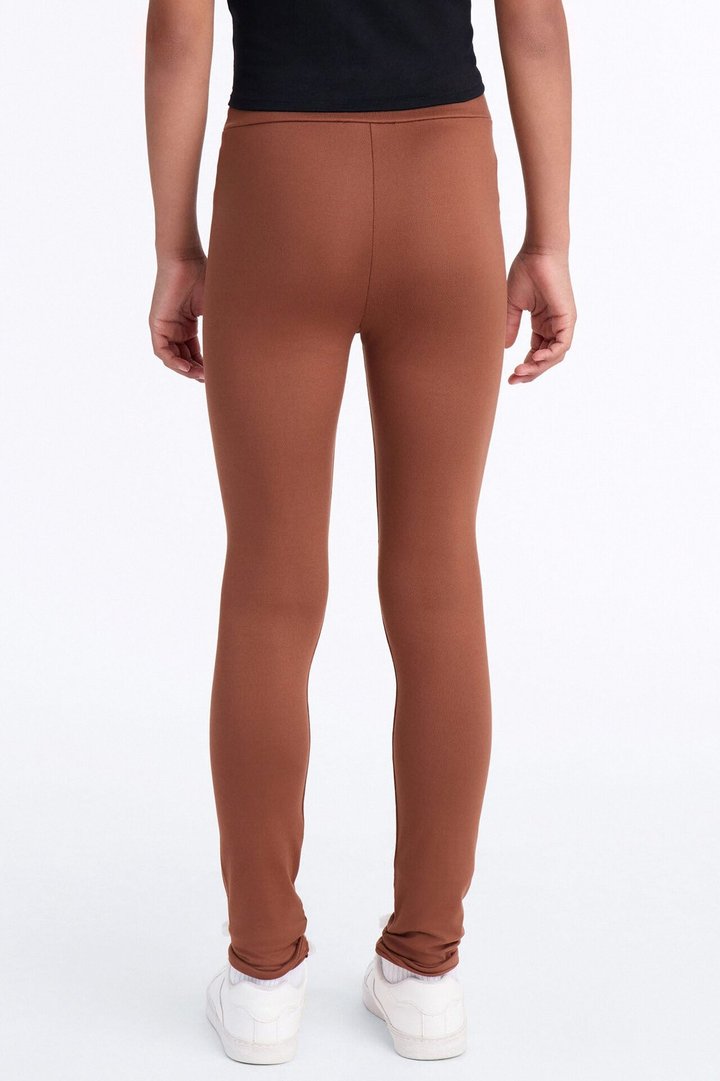 Mini Family Goals Crown Legging - Brown