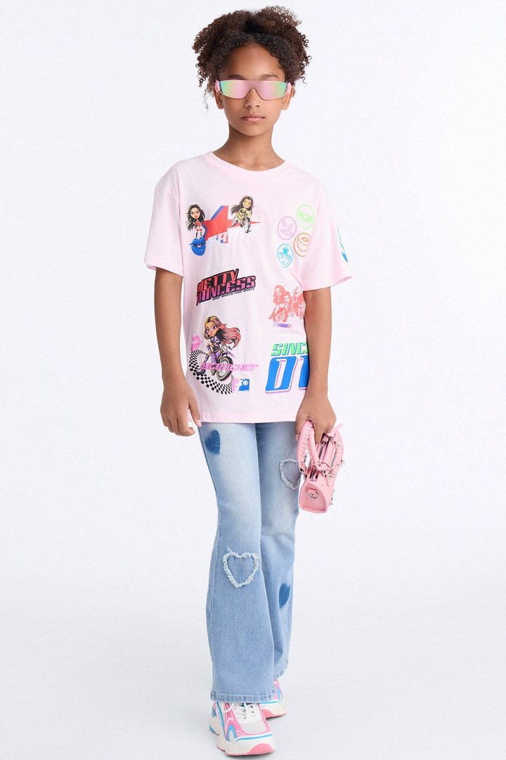Mini Bratz Express Yourself Short Sleeve Tee - Pink