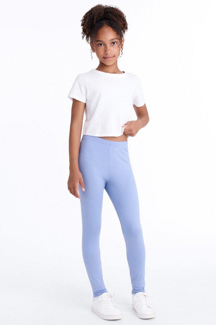 Mini Almost Every Day Leggings - Slate Blue