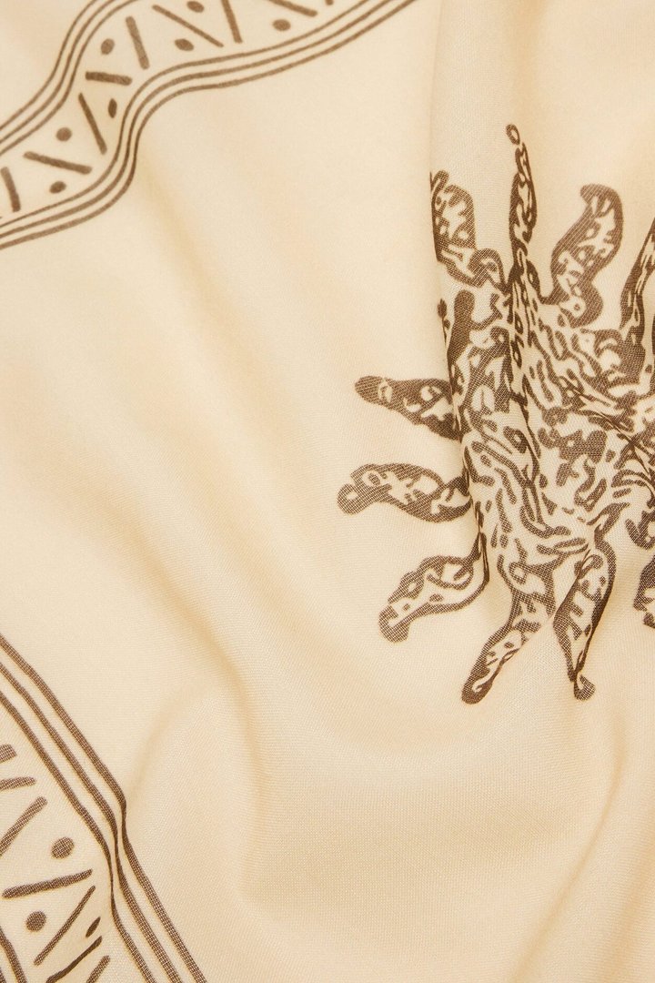 Mojave Sun Head Scarf - Nude/combo