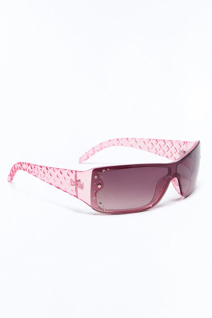 Pop Star Baddie Sunglasses - Pink