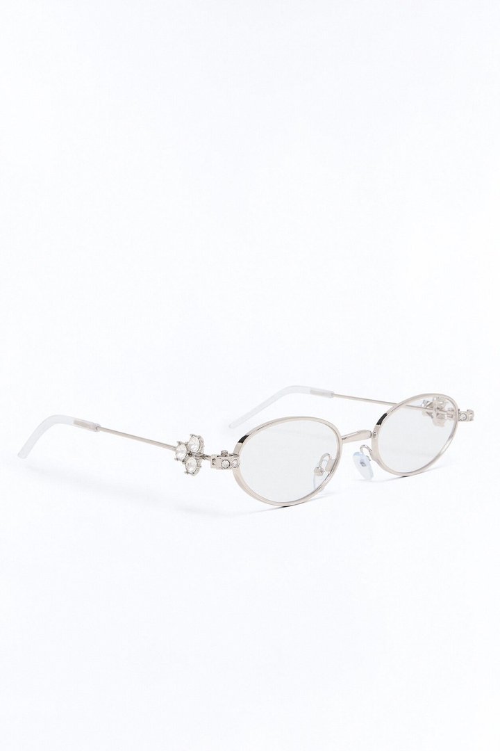 My Rock Glasses - Clear/Silver