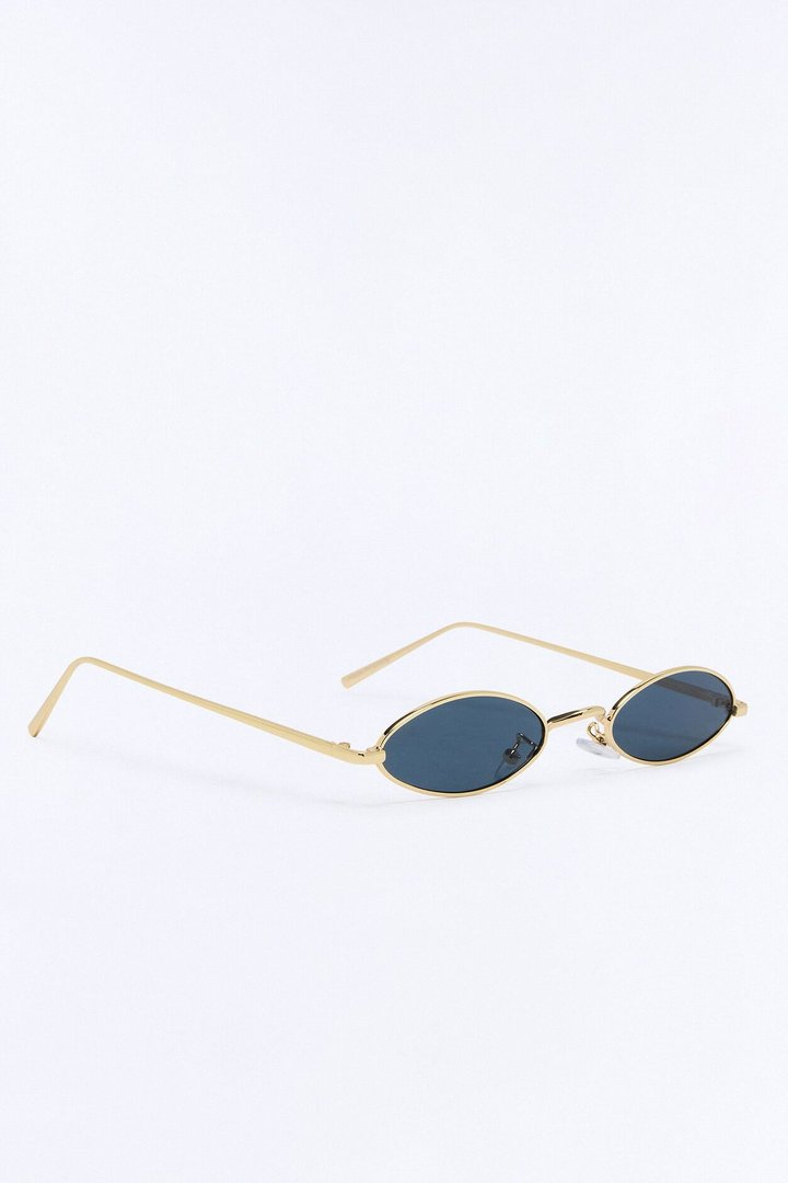 Cannes Getaway Sunglasses - Gold/Black