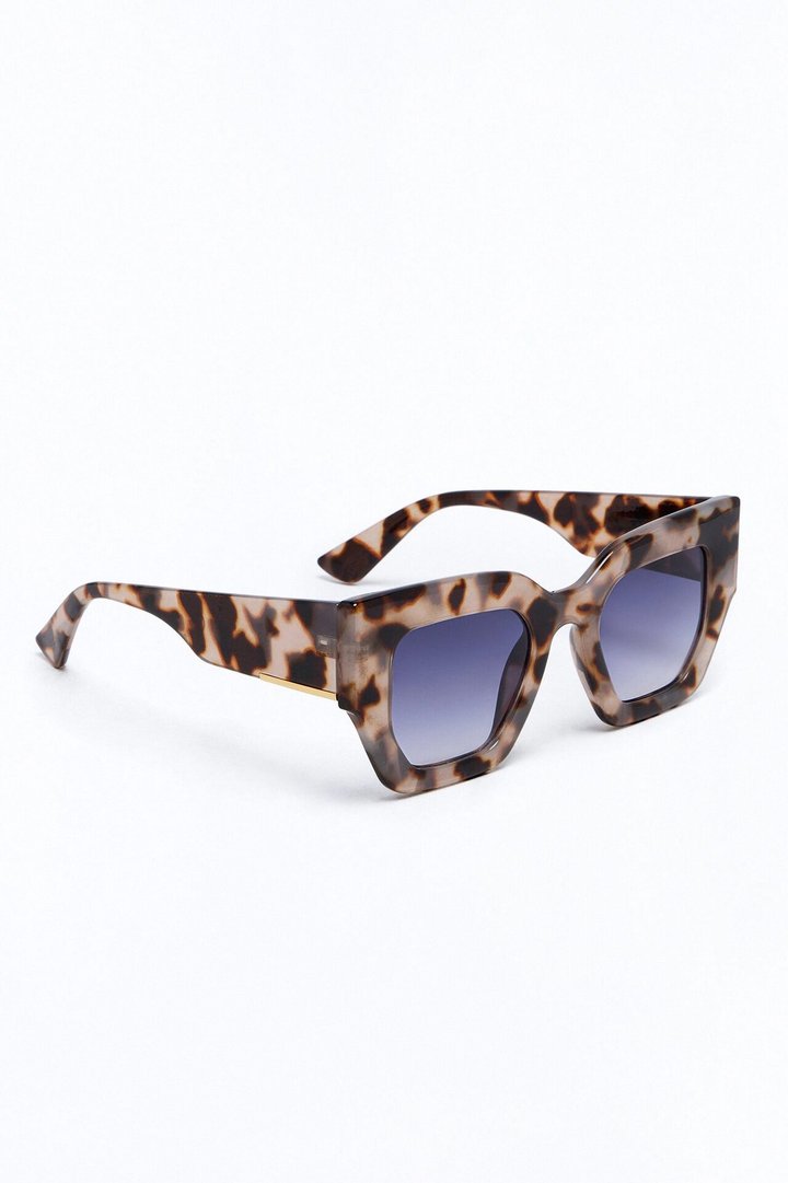 Over It Sunglasses - Tortoise