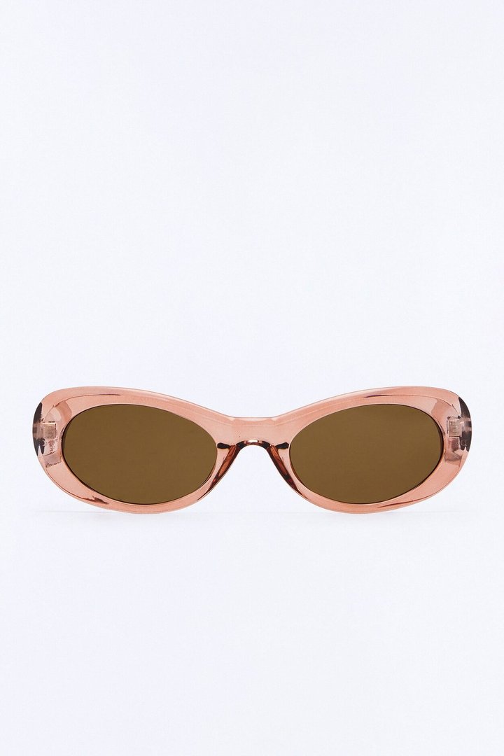 Got An Attitude Sunglasses - Brown