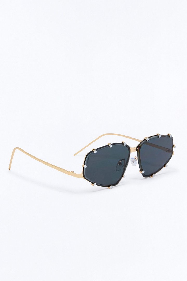 So Good To Me Sunglasses - Gold/Black