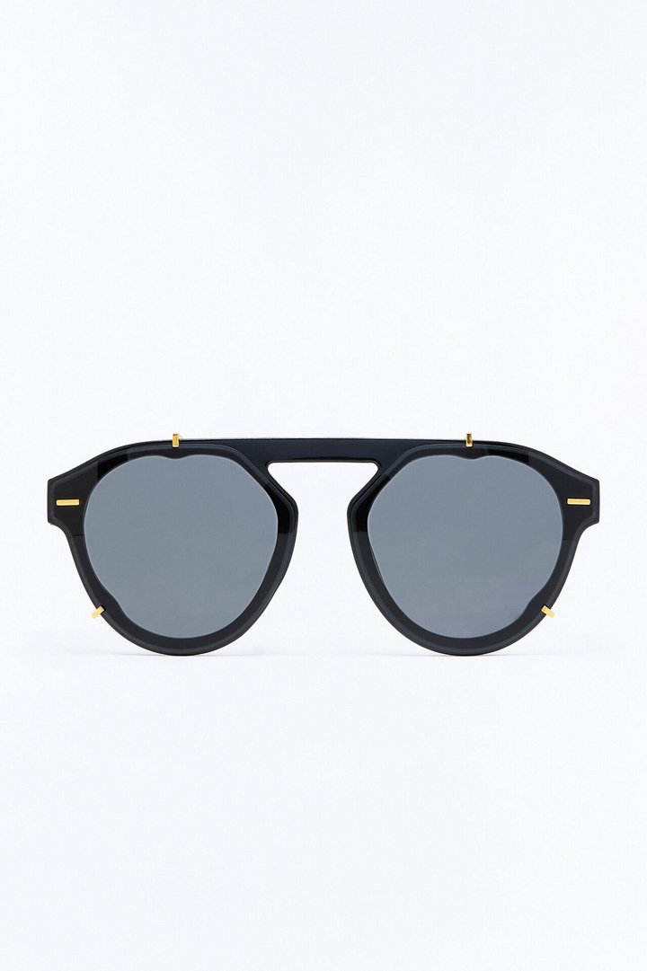 Rosa Aura Sunglasses - Black