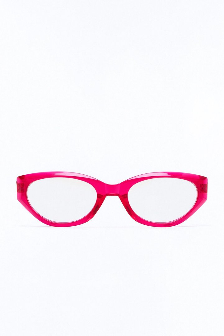 Girly Geek Blue Light Glasses - Red/combo