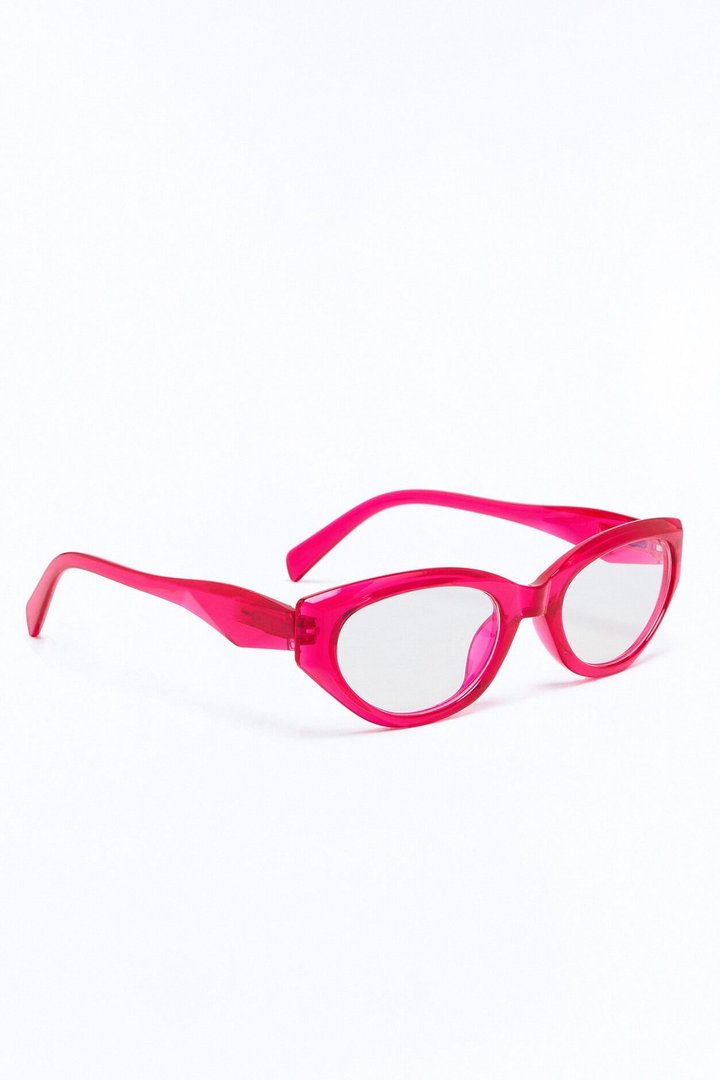 Girly Geek Blue Light Glasses - Red/combo