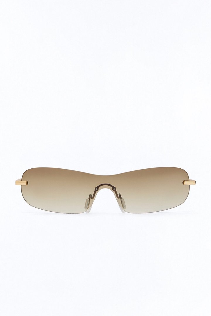 Baddie In Da Club Sunglasses - Brown