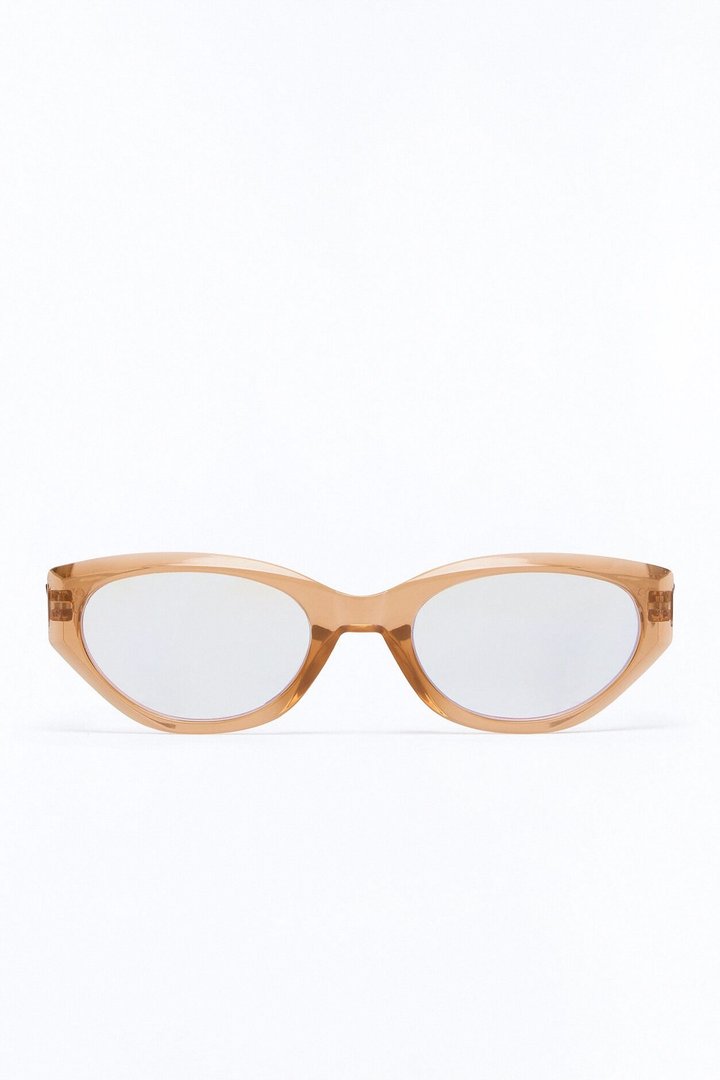 Girly Geek Blue Light Glasses - Brown/combo