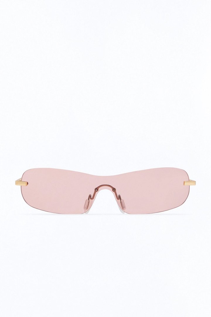Baddie In Da Club Sunglasses - Pink