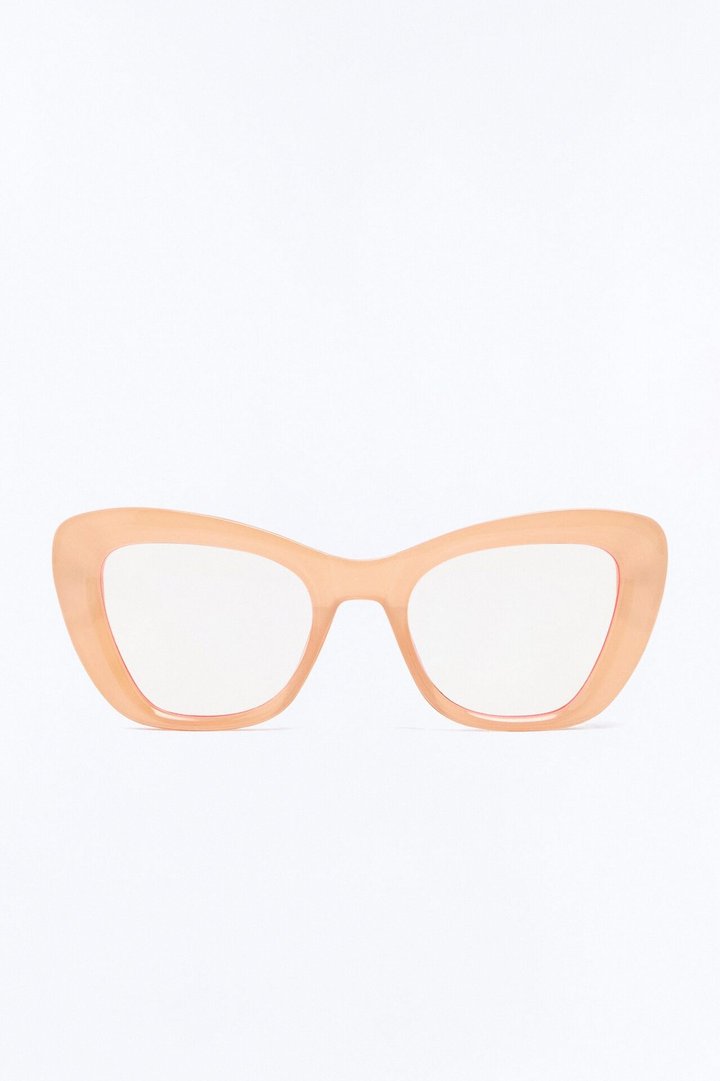 Kitty Wink Sunglasses - Nude/combo