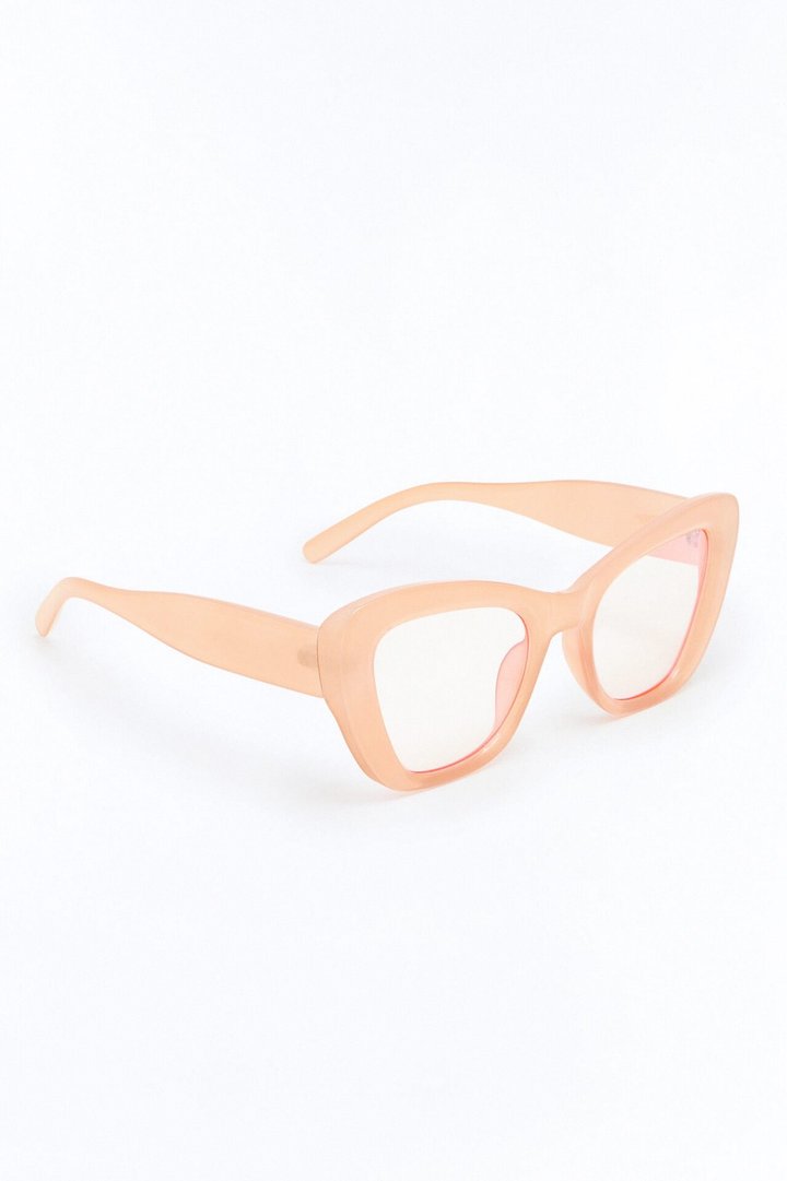 Kitty Wink Sunglasses - Nude/combo