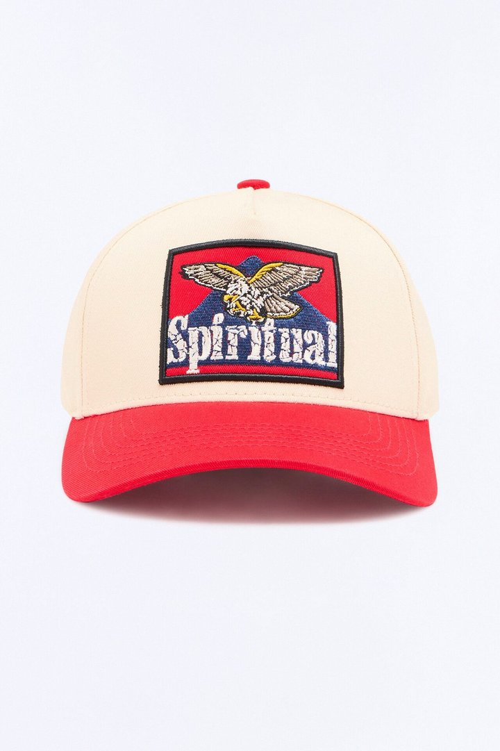 Spiritual Colorblock Snapback Hat - Stone/Combo