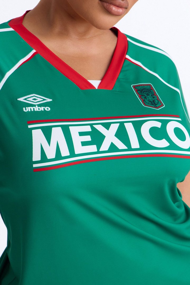 Umbro Mexico 24 Soccer Jersey - Green