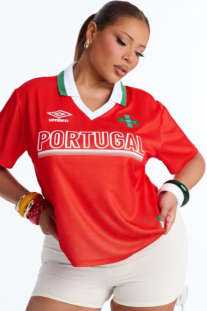 Umbro Portugal Athletic Jersey - Red