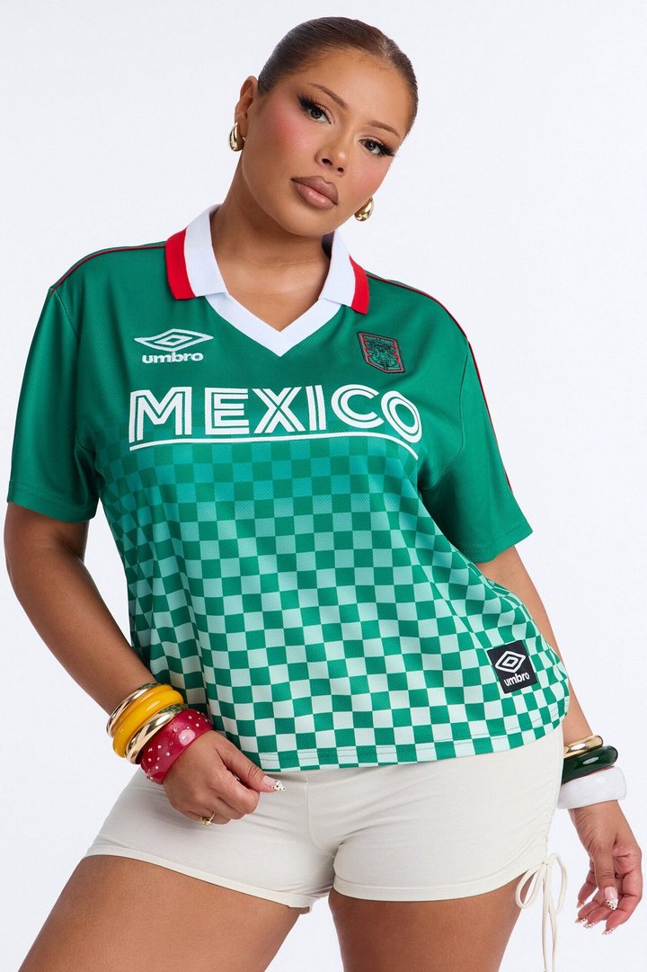 Umbro Mexico Athletic Jersey - Green