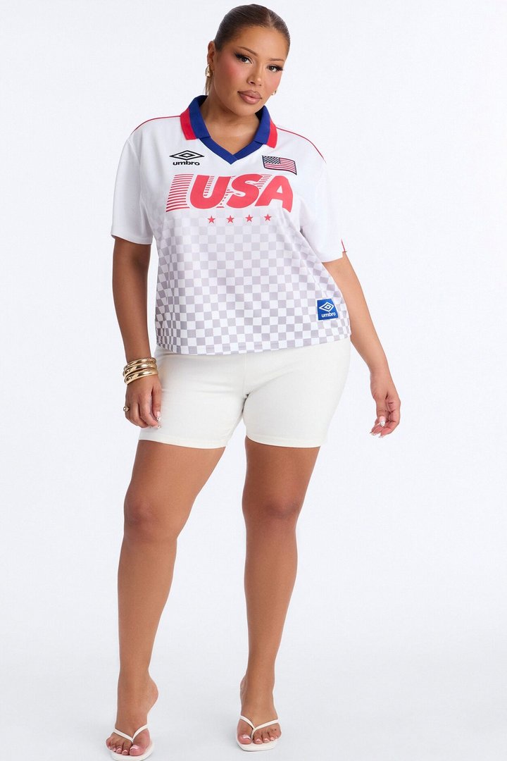 Umbro USA Athletic Jersey - White