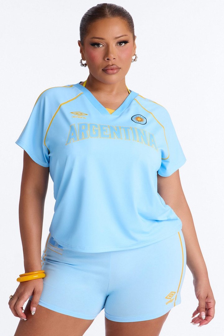 Umbro Argentina Soccer Jersey - Light Blue