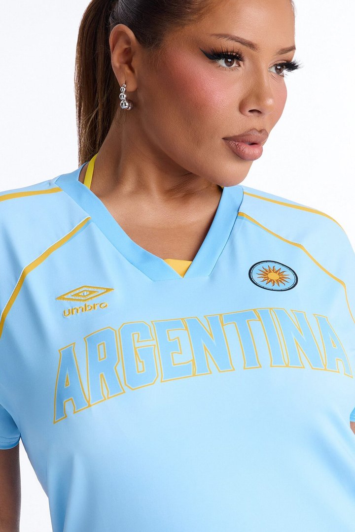Umbro Argentina Soccer Jersey - Light Blue