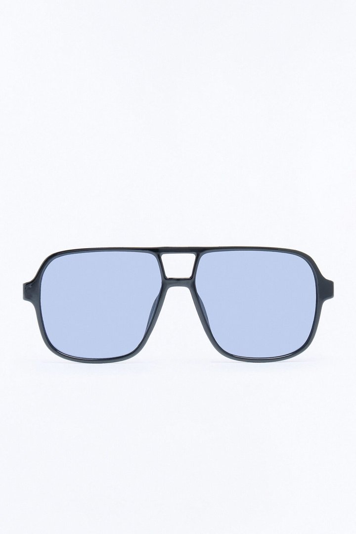 Open Spaces Aviator Sunglasses - Black/Smoke