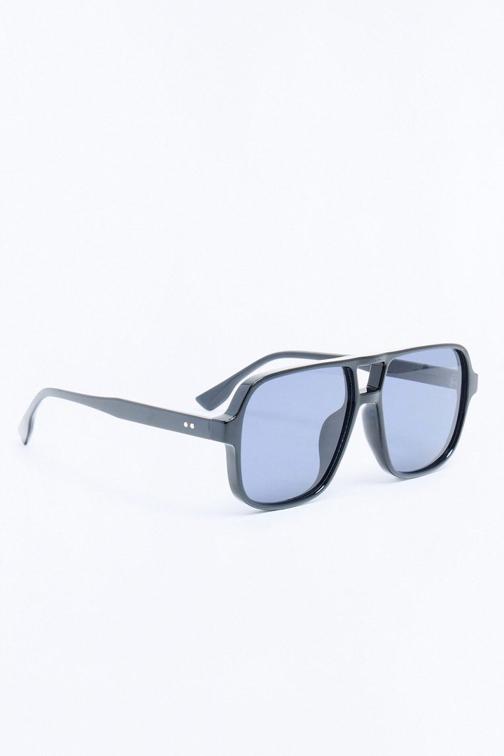 Open Spaces Aviator Sunglasses - Black/Smoke