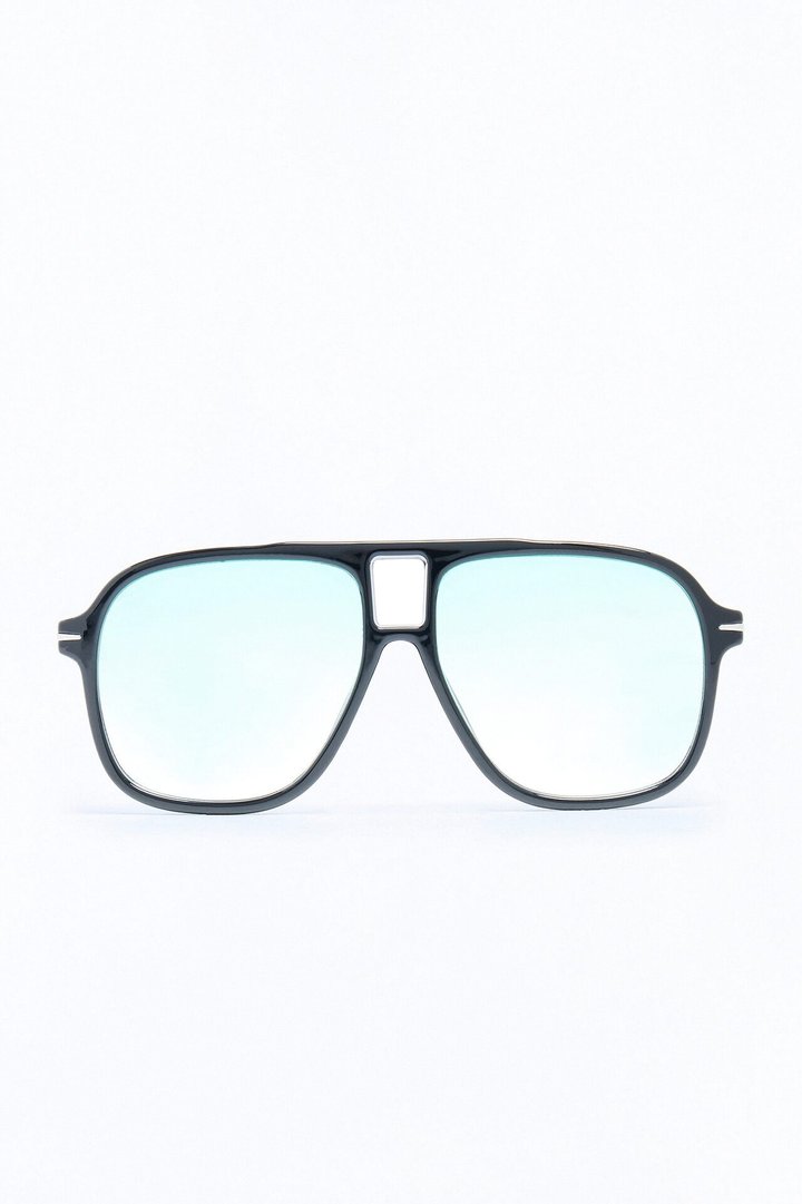 See You There Aviator Sunglasses - Black