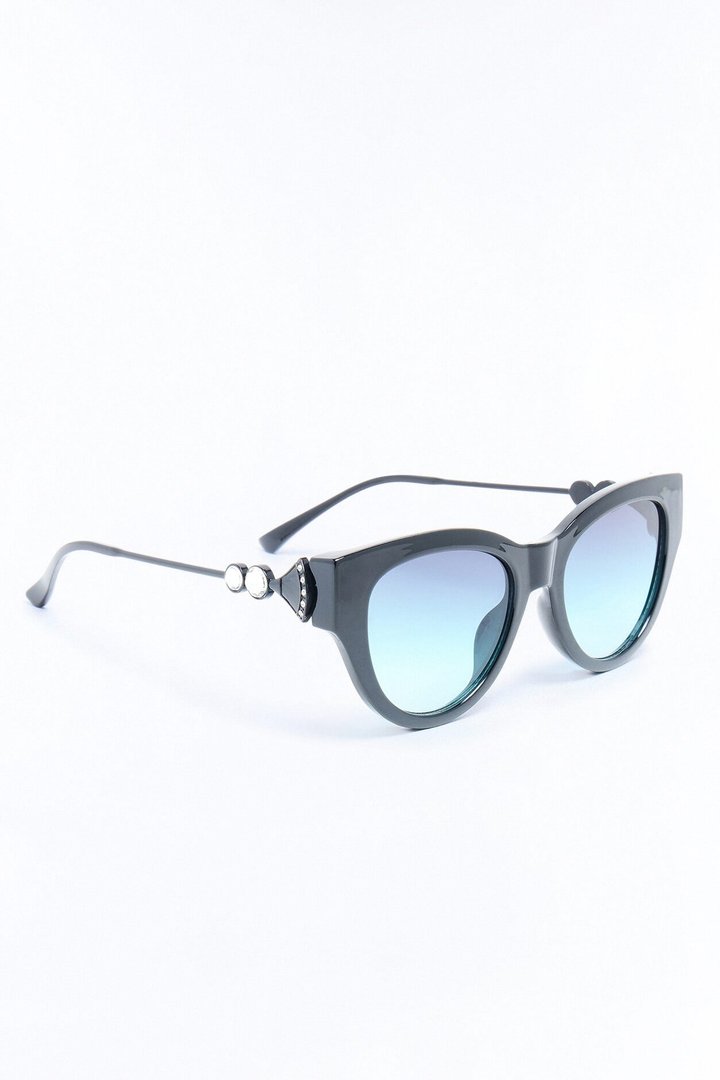 With My Entourage Sunglasses - Black/Blue