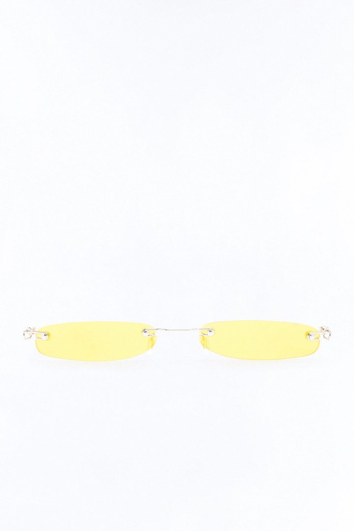 Skinny Margs Please Sunglasses - Yellow