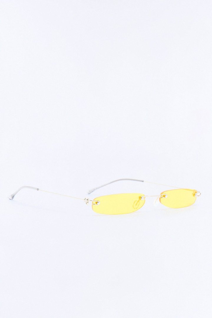 Skinny Margs Please Sunglasses - Yellow