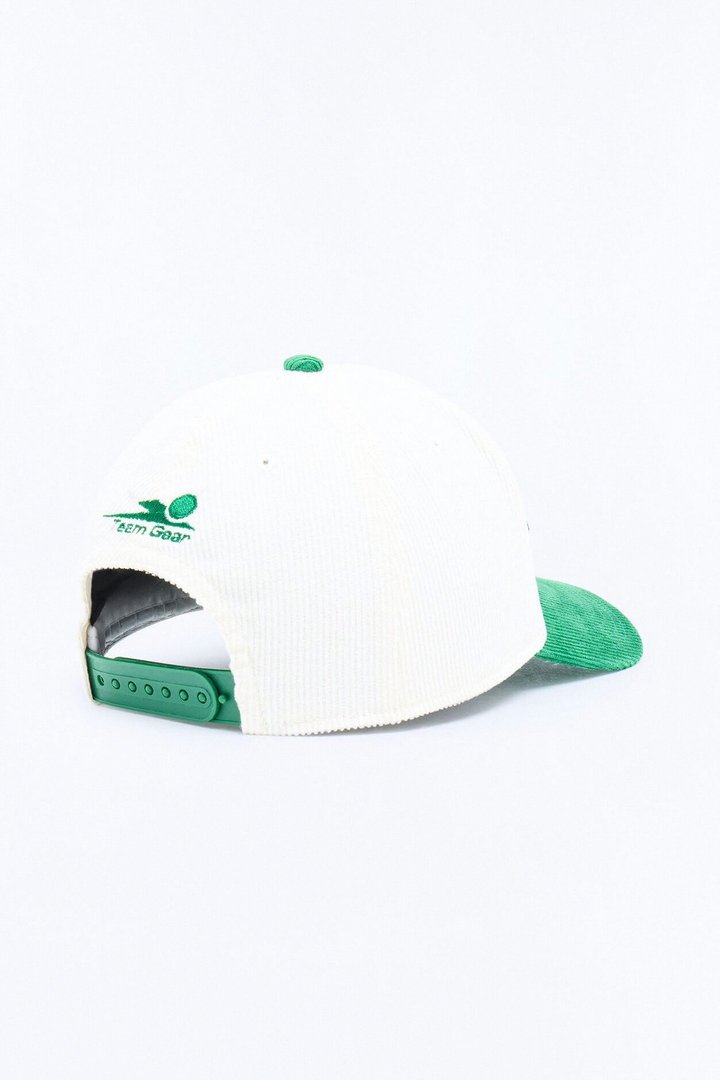 Mexico Corduroy Baseball Hat - White/combo