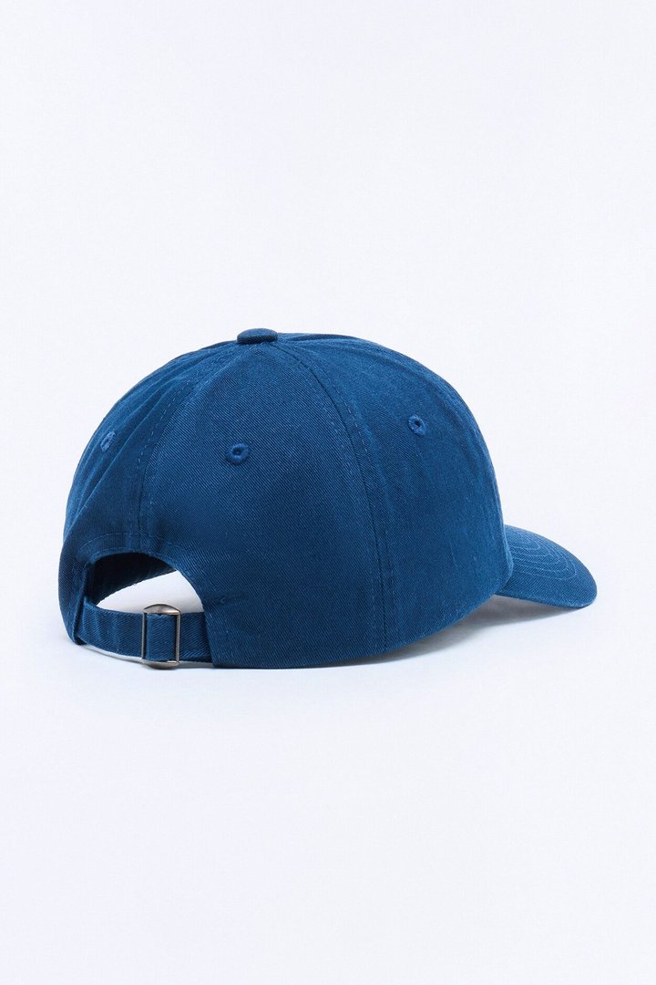 Ruthless Chainstitch Embroidered Snapback Hat - Navy