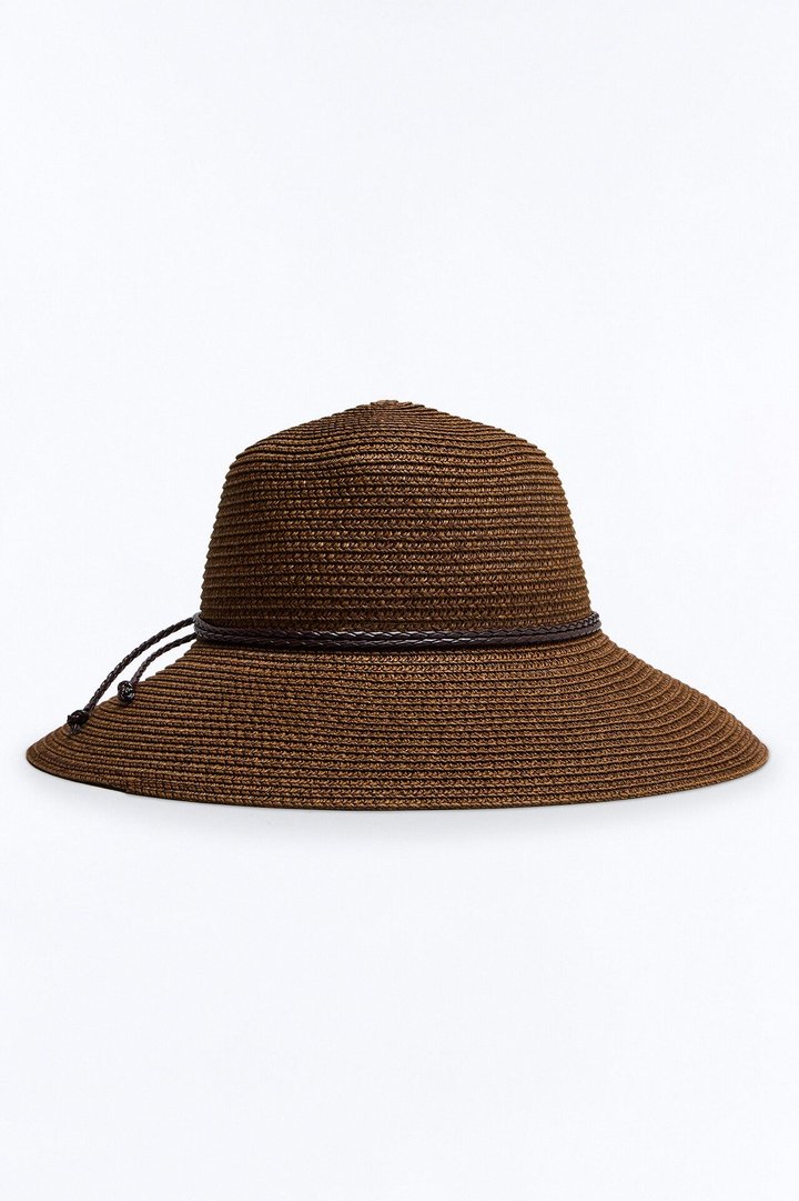 Under The Hottest Sun Straw Sun Hat - Brown