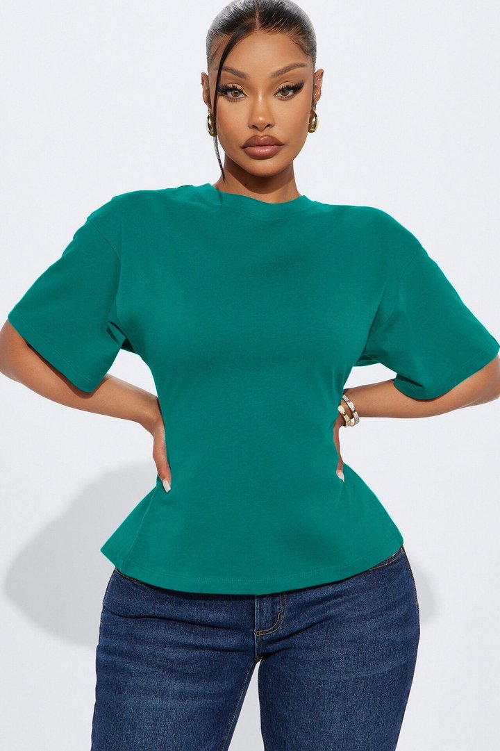 Jayden Fitted T-Shirt - Teal