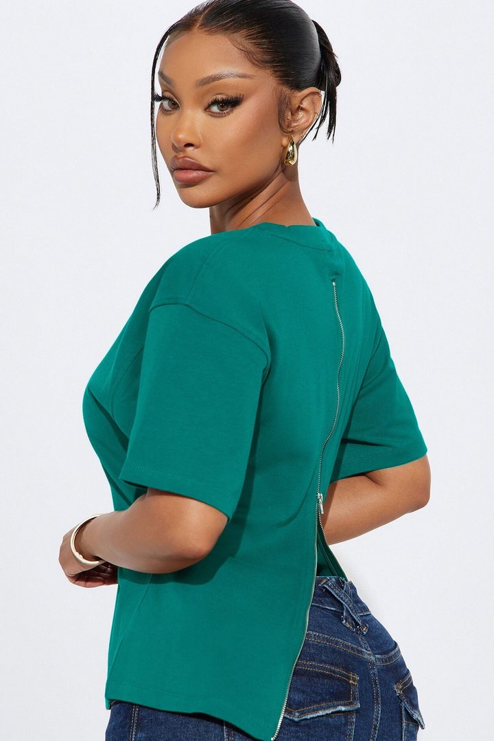 Jayden Fitted T-Shirt - Teal