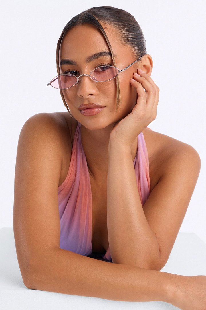 Cannes Getaway Sunglasses - Silver/Combo