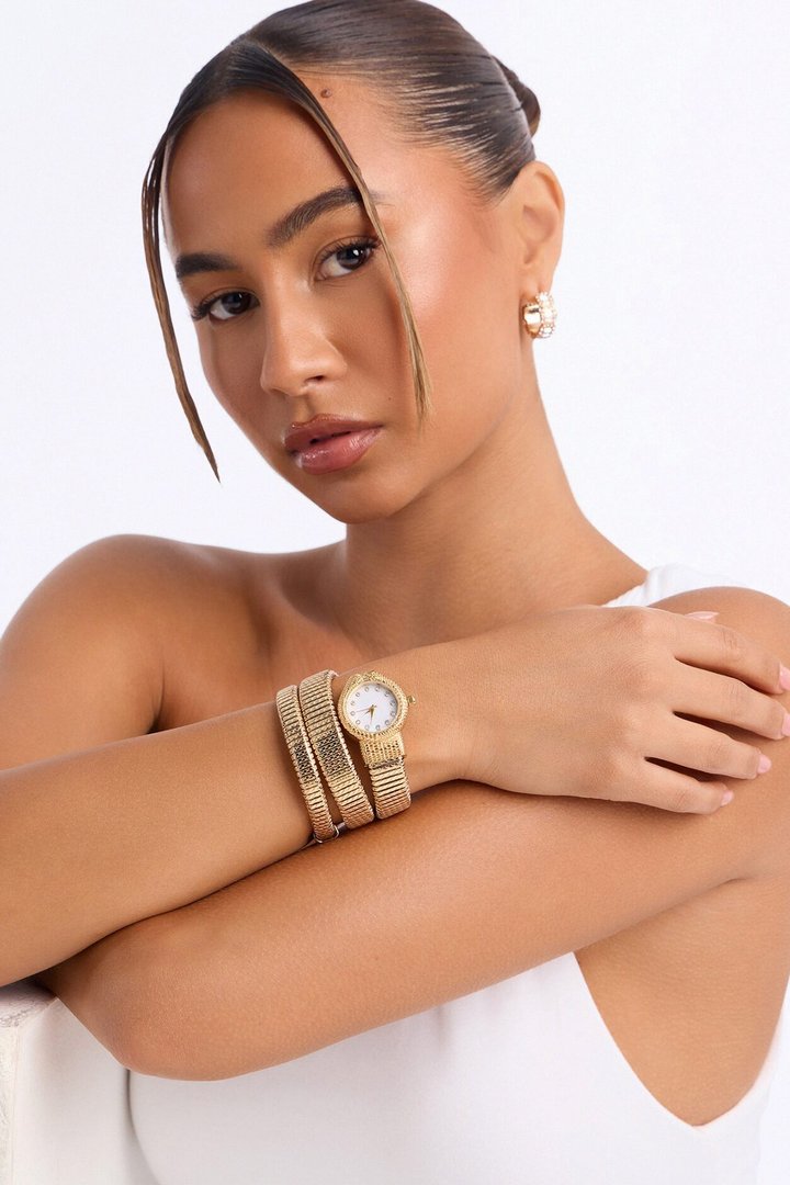 Valuable Time Watch - Gold