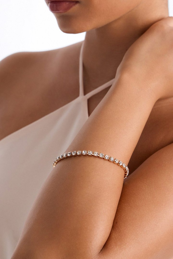 Divine Tennis Bracelet - Gold