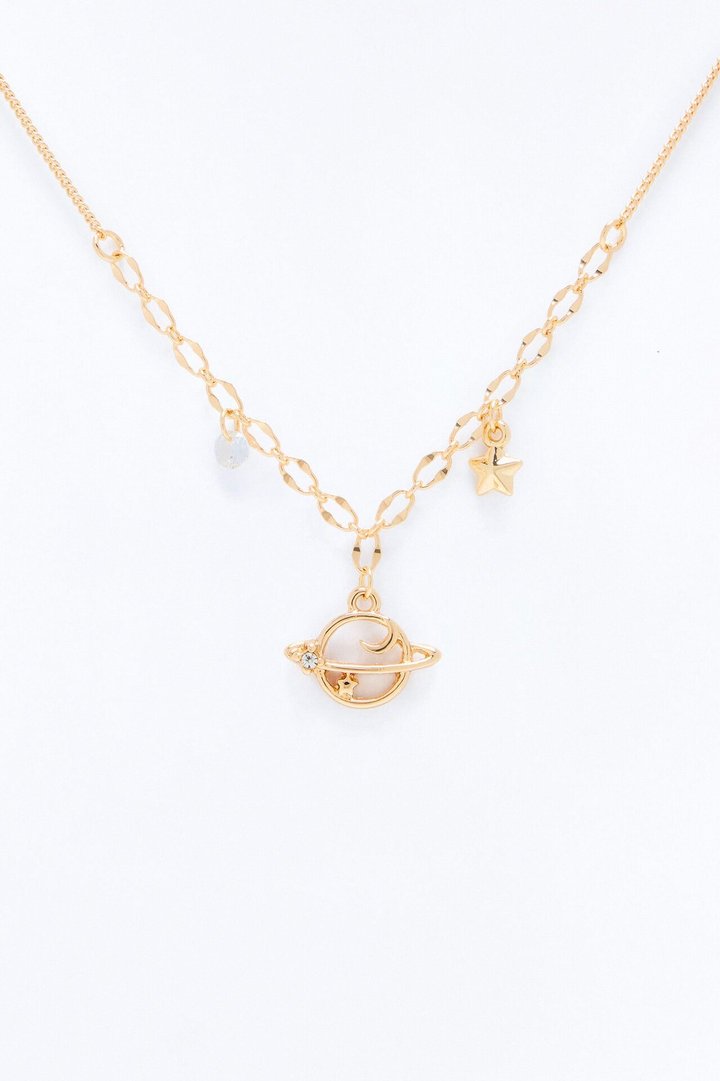 Surround The Stars Anklet - Gold