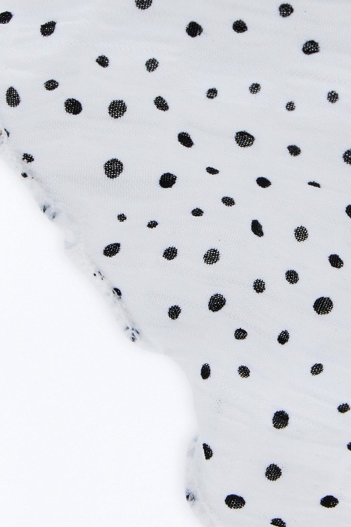 Leave It All To Bloom Skinny Scarf - White/combo