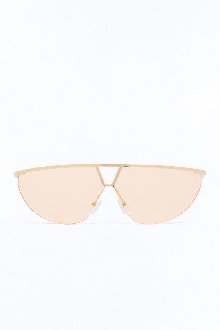 Radiant Eyes Sunglasses - Gold/Orange