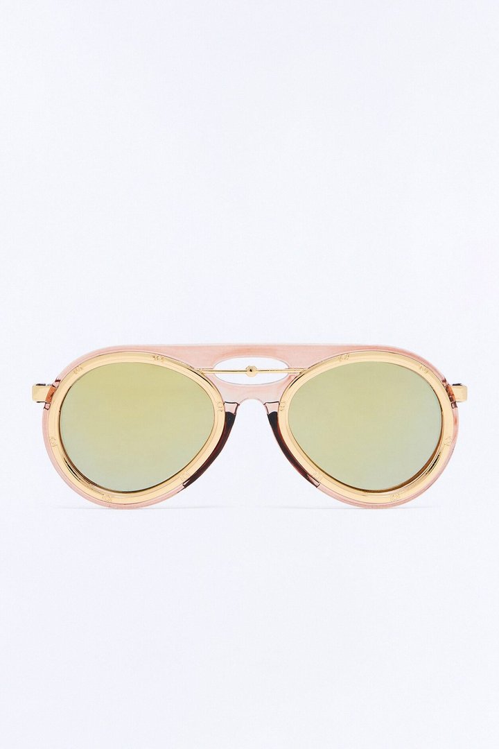 Desert Raving Sunglasses - Brown/combo