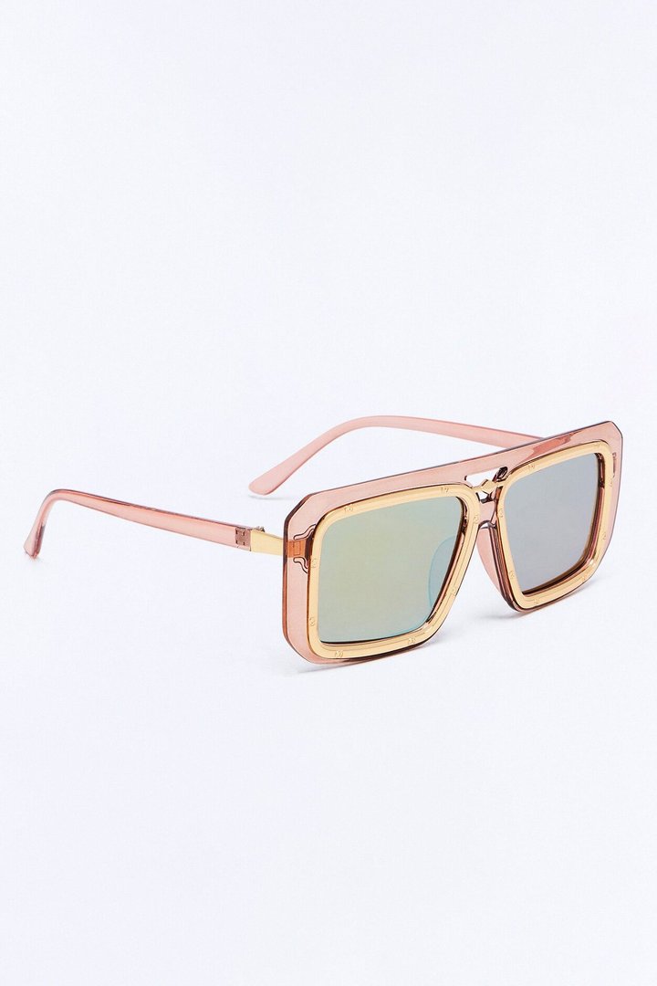 Golden Rays Sunglasses - Brown/combo