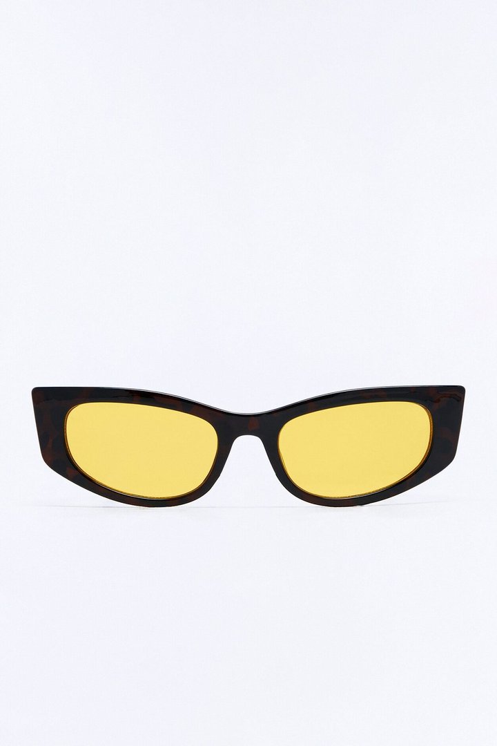 Sunkissed Cat Eye Sunglasses - Yellow/combo