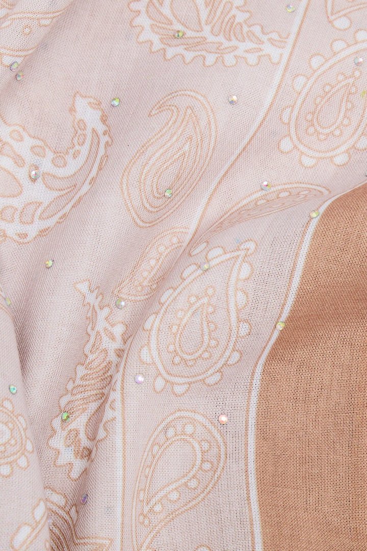 Shining Desert Head Scarf - Nude/combo