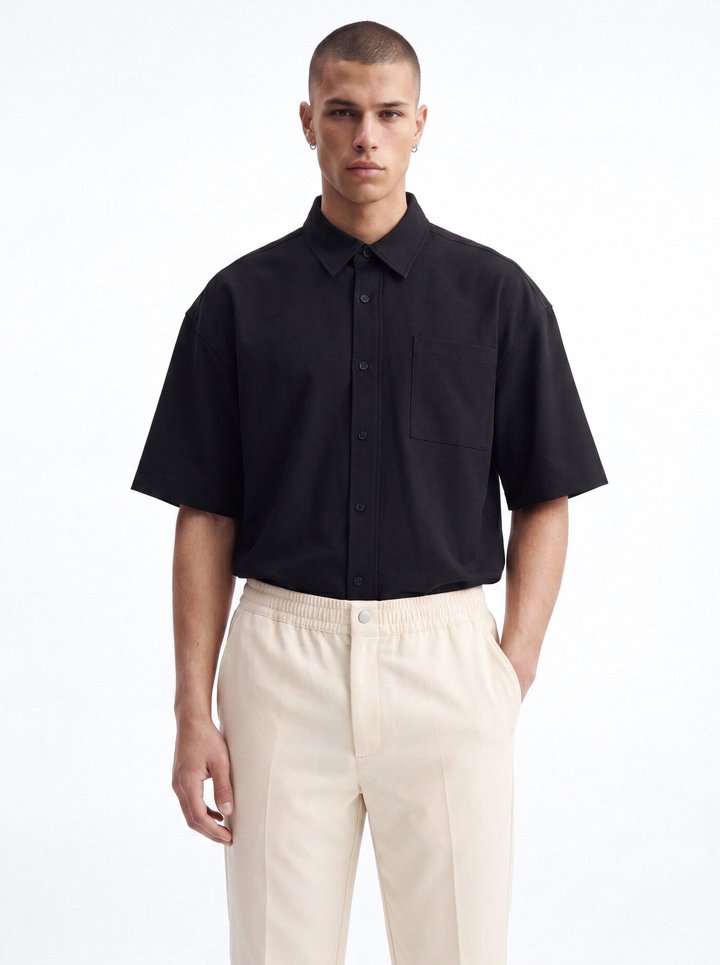 Modern Essential Slim Trouser - Beige