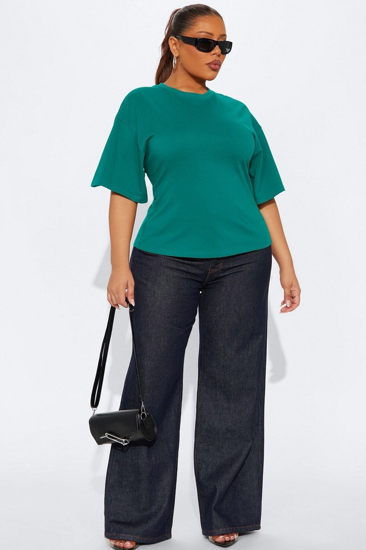 Jayden Fitted T-Shirt - Teal