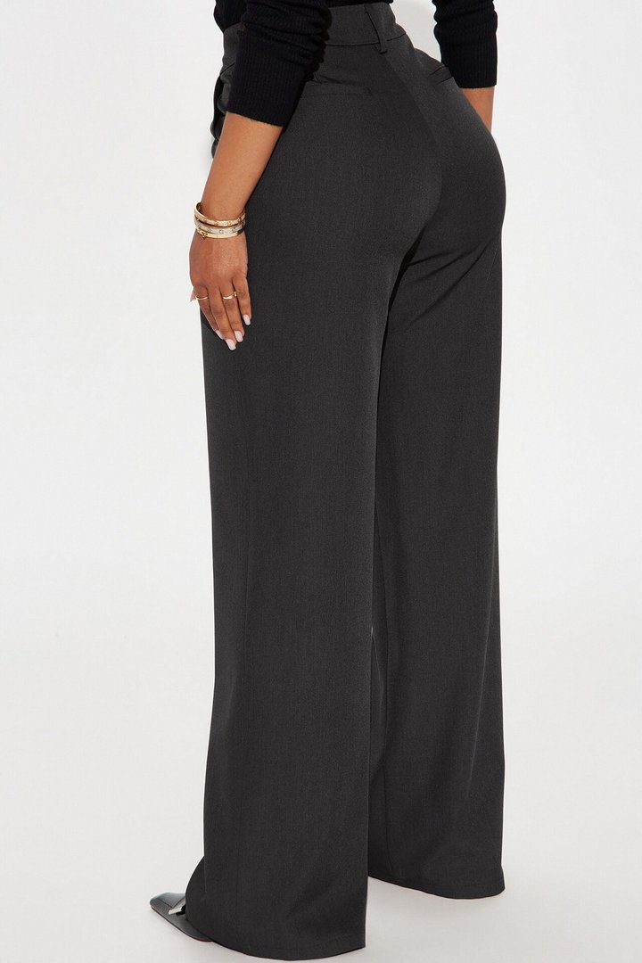 Make No Mistake Trouser - Charcoal